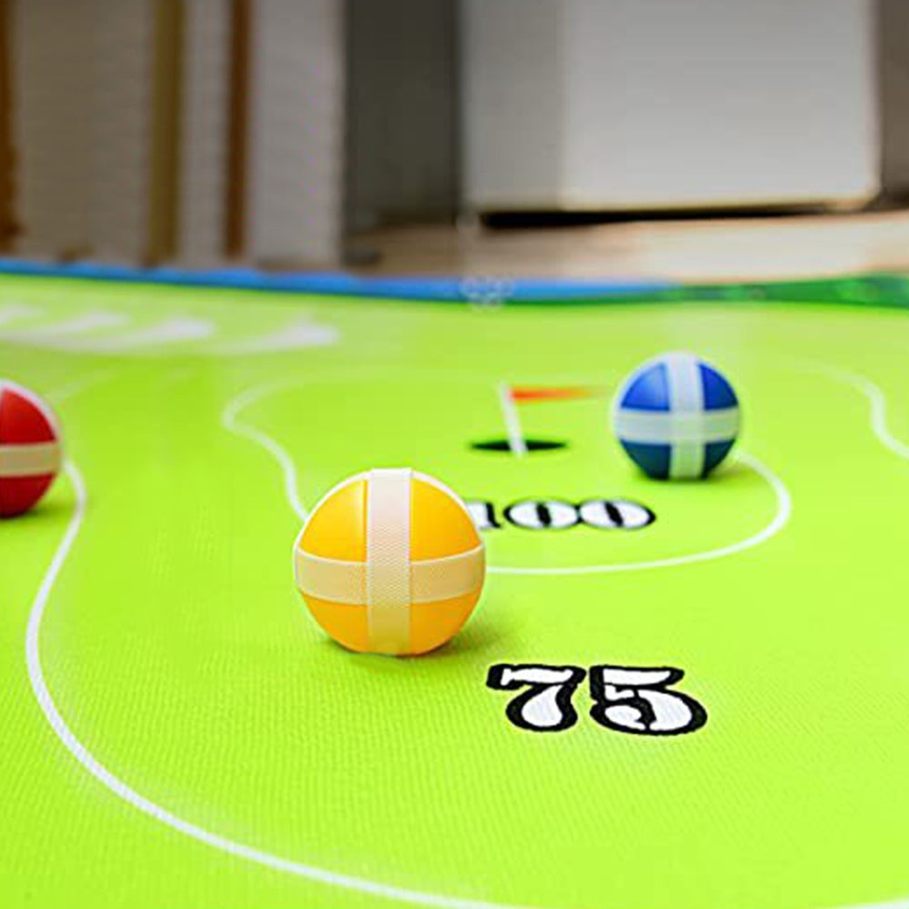 Chipping Golf Game Mat Set Practice Play Indoor Outdoor Games Equipment