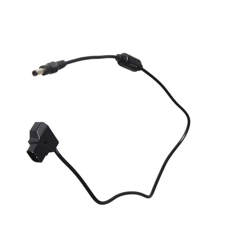 Coiled D Tap 2Pin Male To Dc 5.52.5Mm Adapter Cable For V Mount Anton Battery Dslr Rig Power Supply