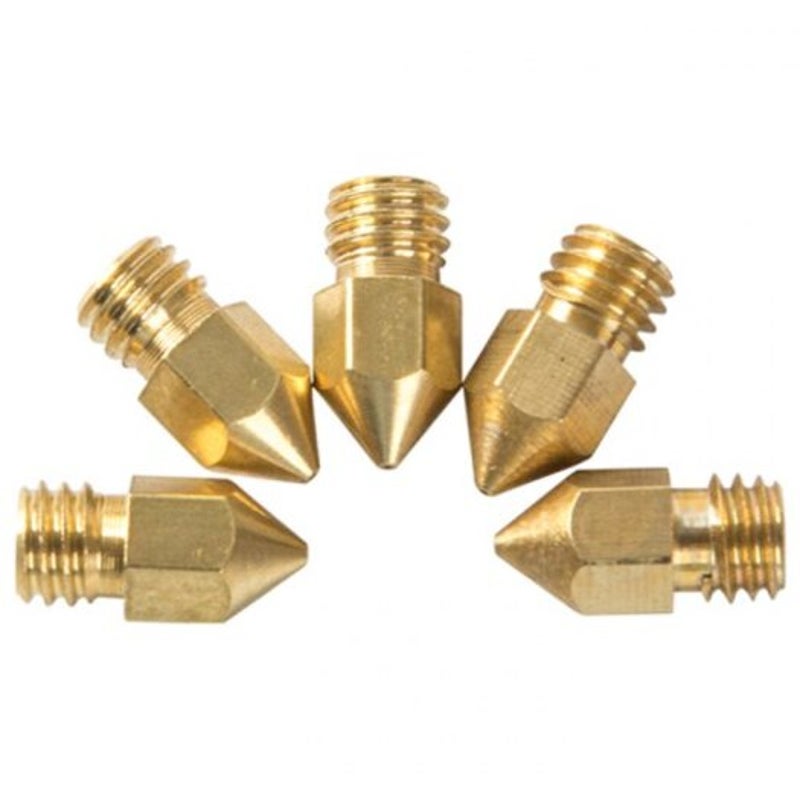 Creality 3D Printer Nozzle 5Pcs Sun Yellow 0.4Mm