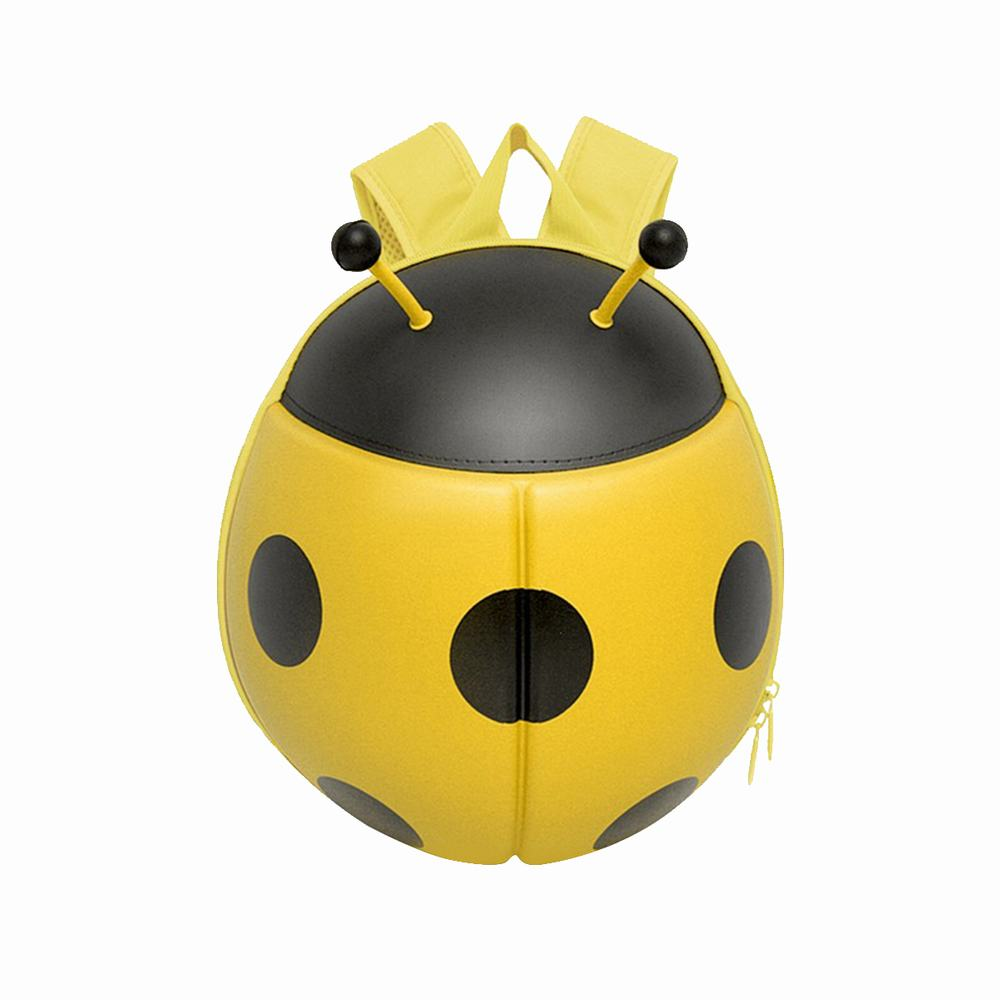 Fashion Ladybug Shape Kids Backpack Schoolbag For Children