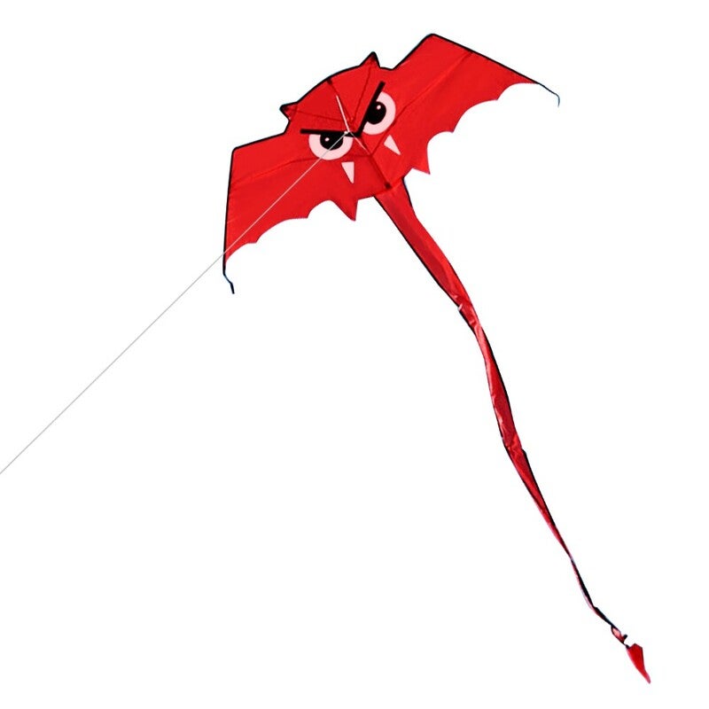 Cute Bat Kite For Kids Adults Outdoor Sport Single Line Flying With 30M