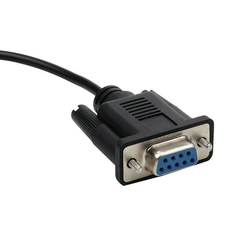 Db9 Rs232 Serial To Aux Stereo Jack Dc 2.5Mm Cable 1.8M Cord