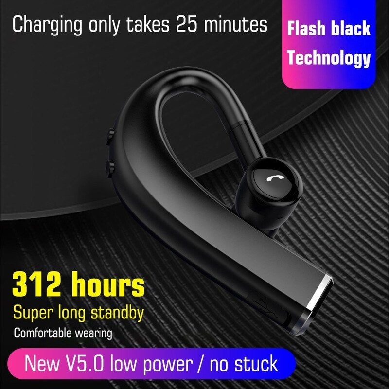 Wireless Headphones Mini Smart Bluetooth 5.0 In Ear Headset With Mic Handsfree Earbuds