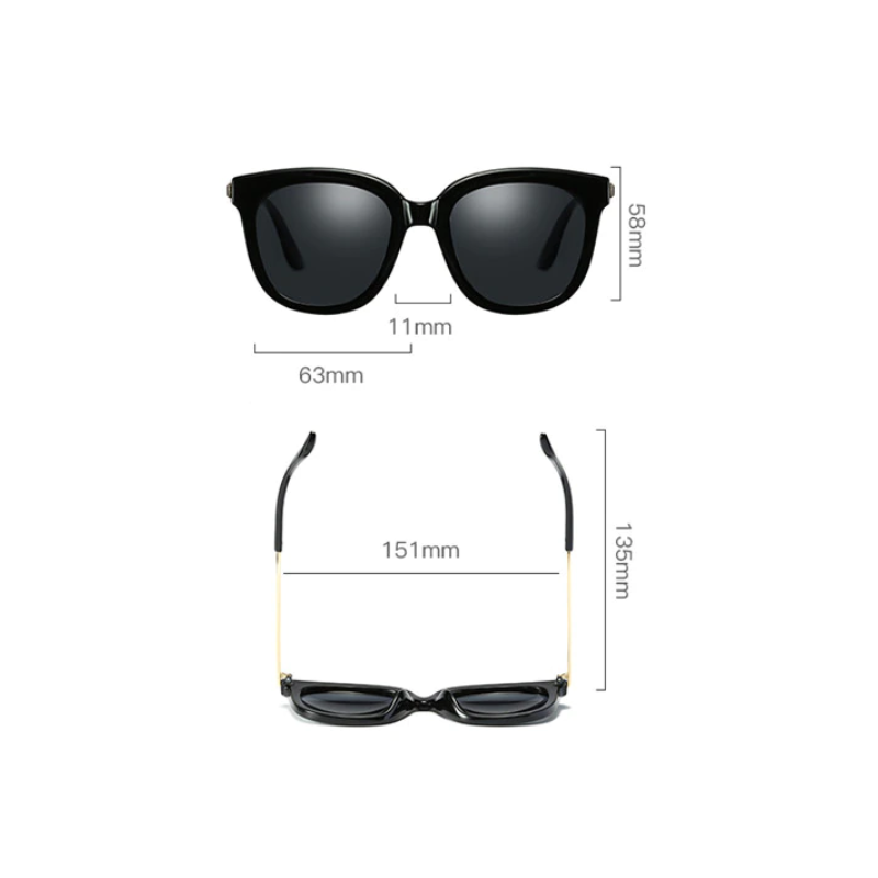 Polarized Cat Eye Sunglasses Female Eyewear Pink
