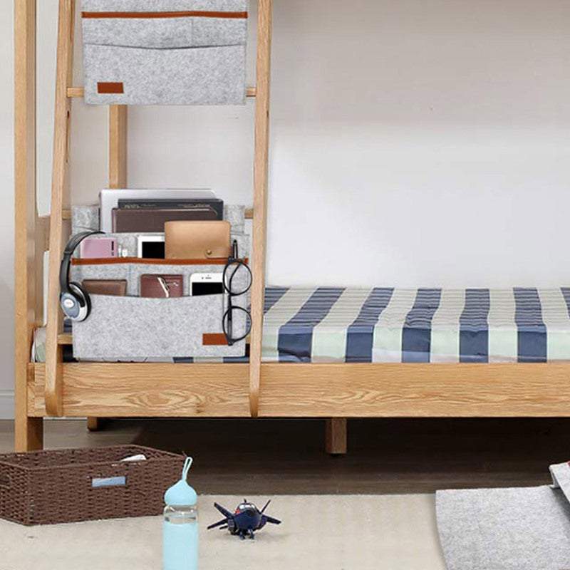 Storage Boxes Felt Bedside Table Bag Organiser Multi Pocket Organisation