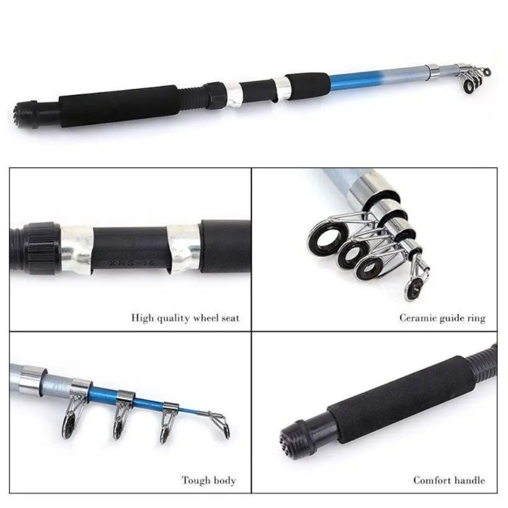 Fishing Reel Rod Combo Set 01