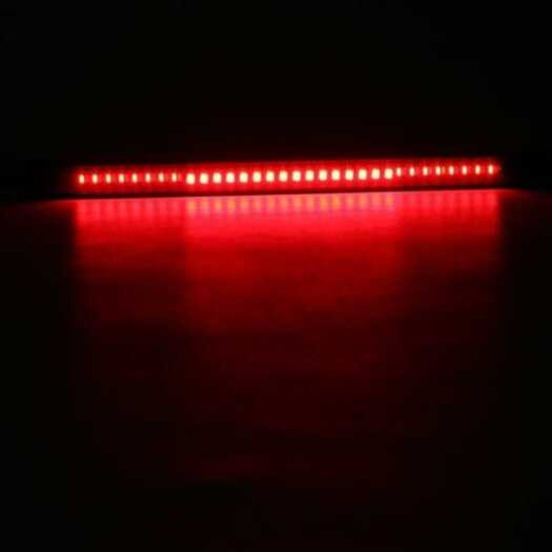 Flexible 48 Led Smd 2835 3014 Motorcycle Rear Tail Brake Stop Turn Signal Light Strip Universal