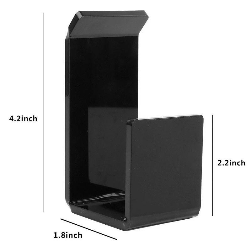 Universal Headphone Bracket Hanger Under Desk Wall Mounted Headset Holder Hook