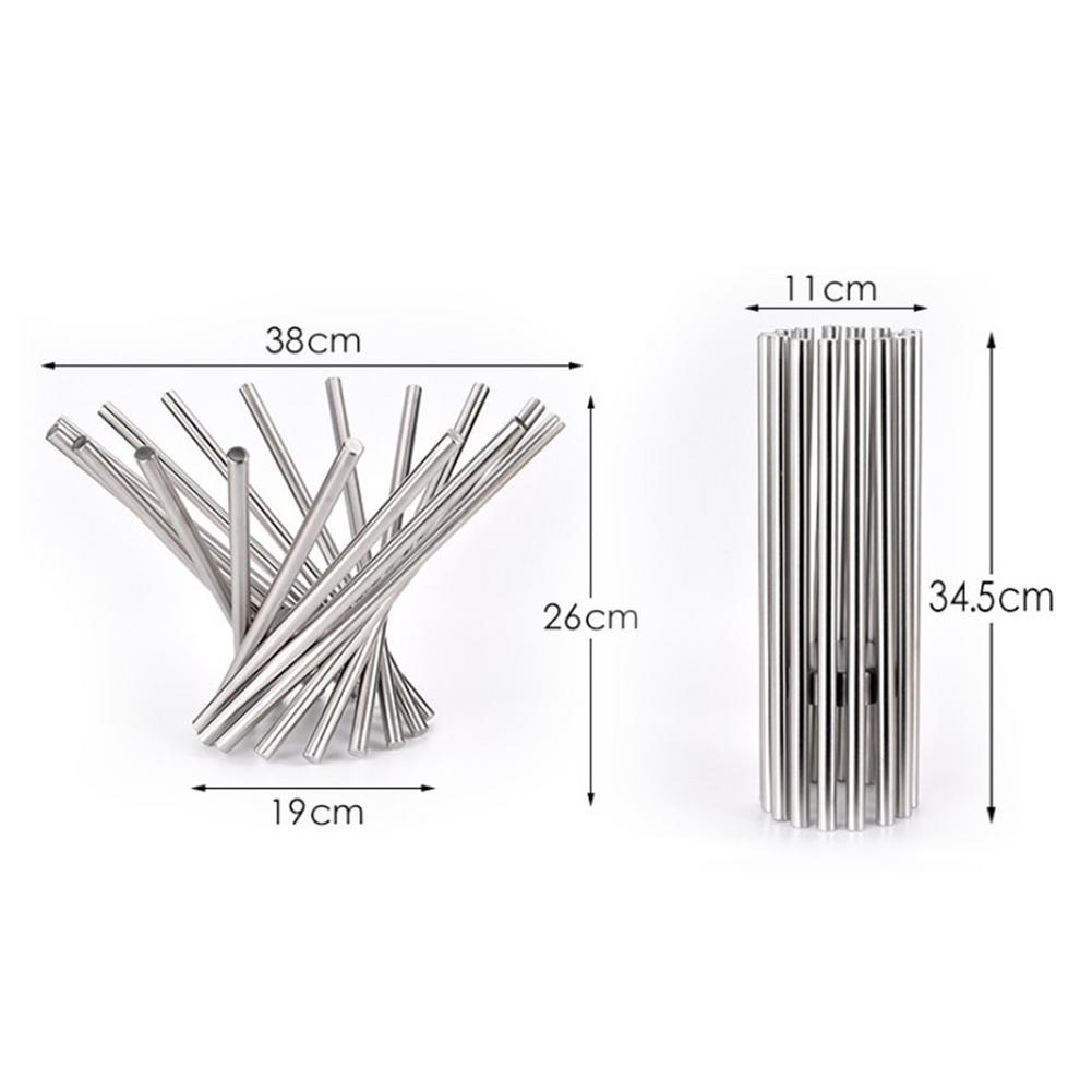 Stainless Steel Fruit Plate Creative Basket