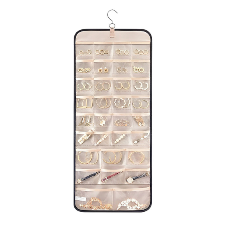 Veile Studios Hanging Antitangle Necklace Jewellery Organizer Pvc Metal Hooks 80 Characters
