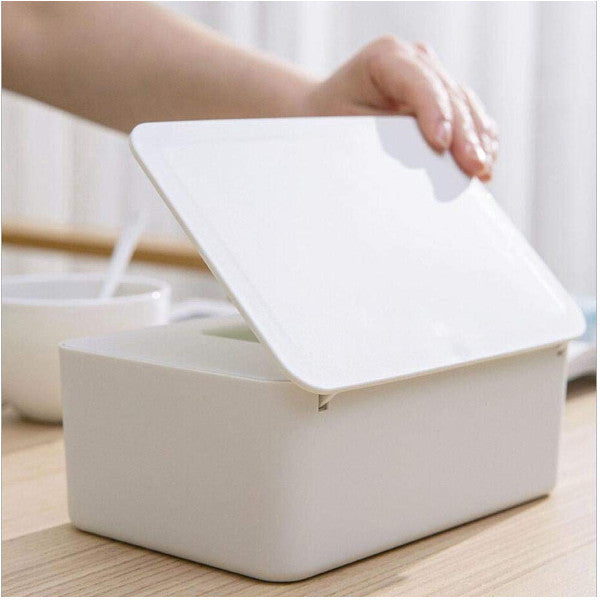 Dry Wet Tissue Paper Case Care Baby Wipes Napkin Storage Box Holder Container Dispenser