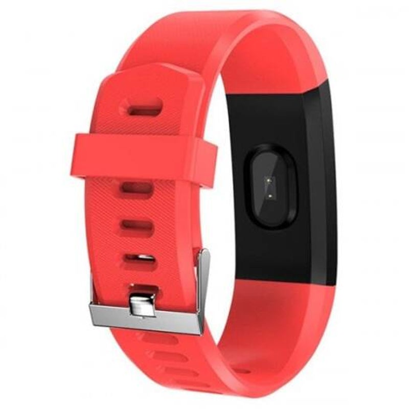 Veile Studios Id115 Plus 0.96 Inch Smart Bracelet Red