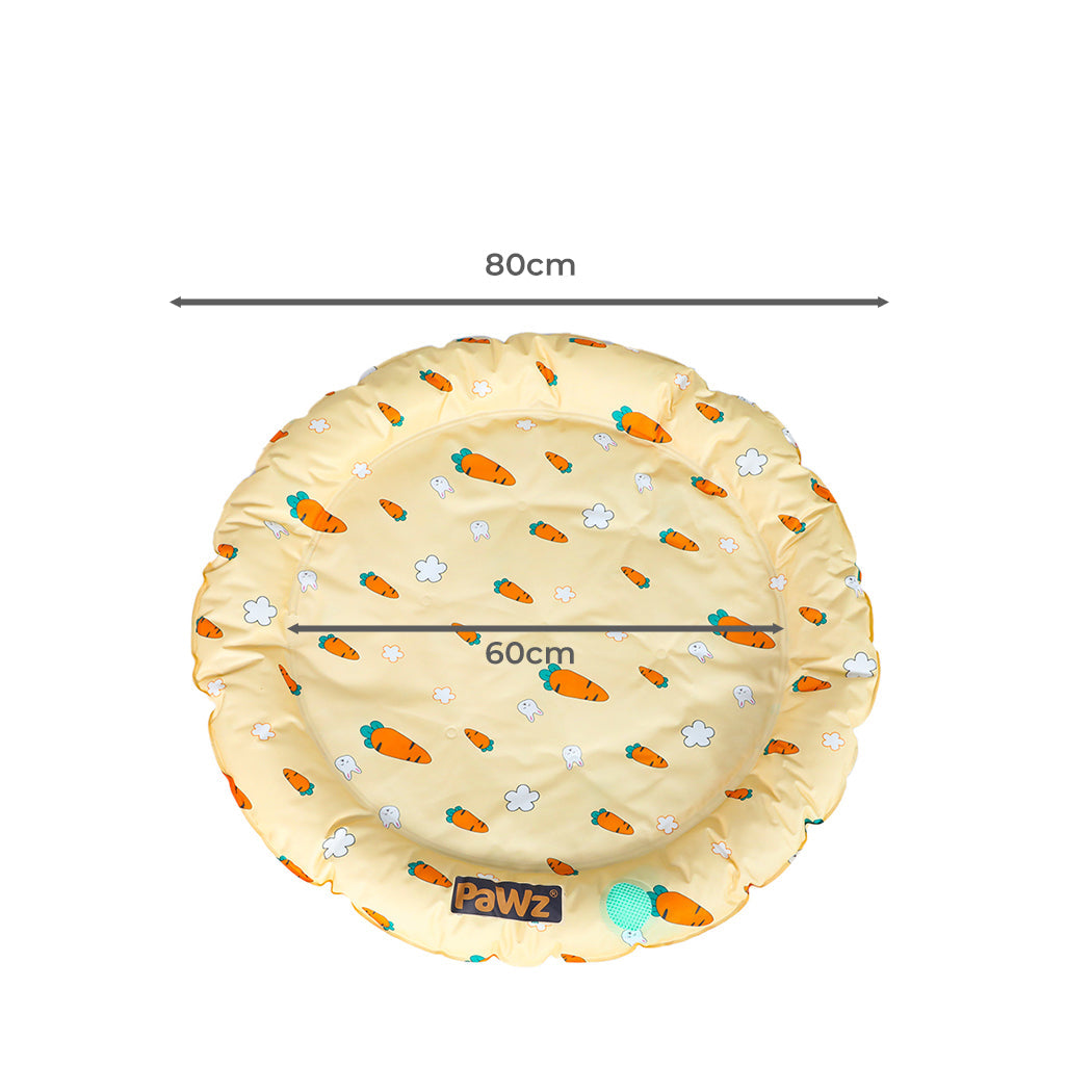 Pawz Pet Cool Gel Mat Cat Bed Dog Bolster L Large