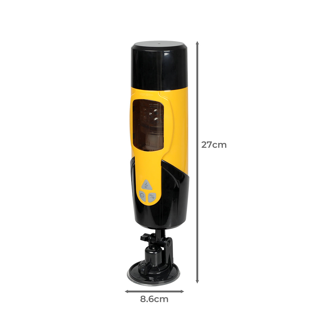 Urway Vibrating Pocket Pleasure Cup Yellow