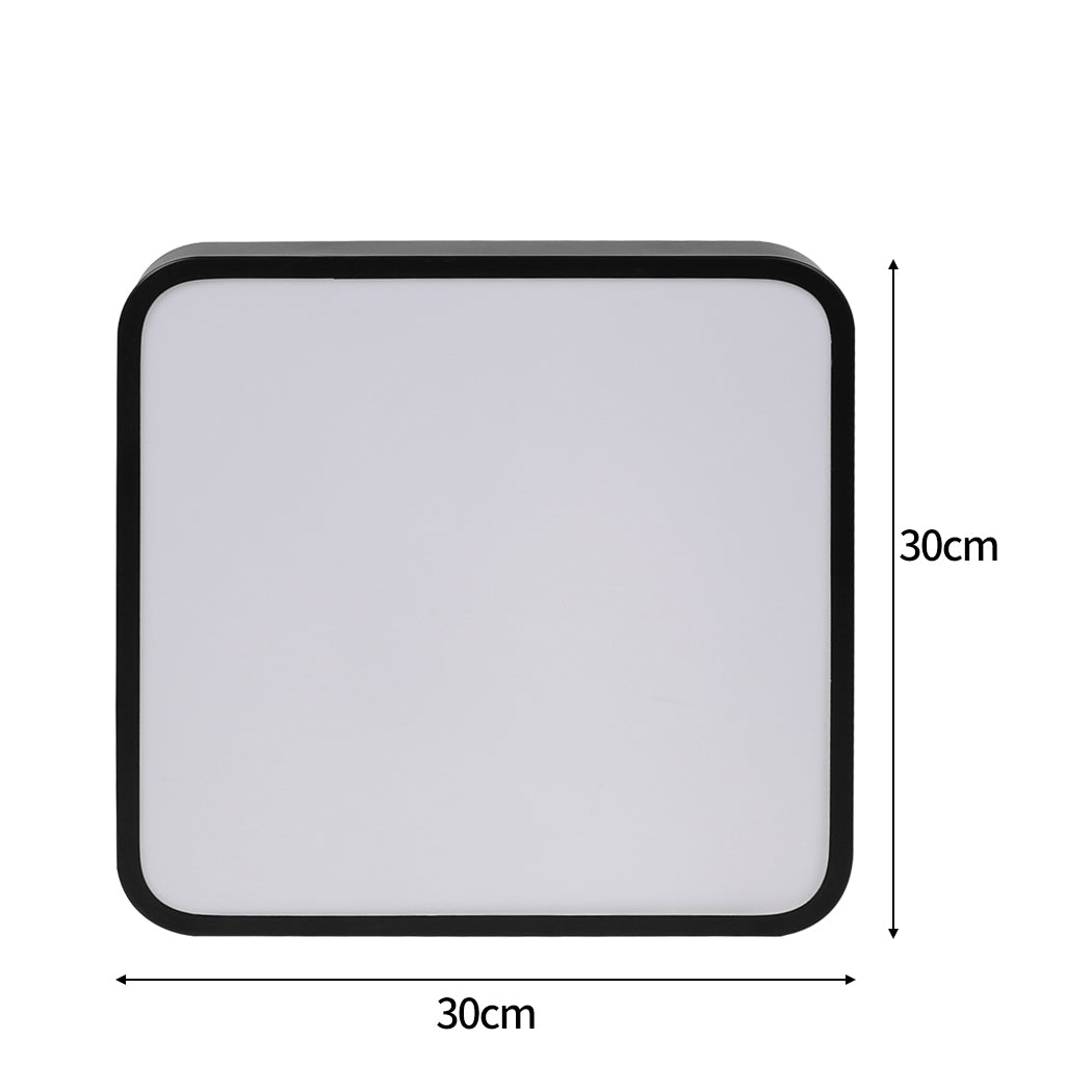 Emitto Ultra Thin 5Cm Led Ceiling Down 18W Black