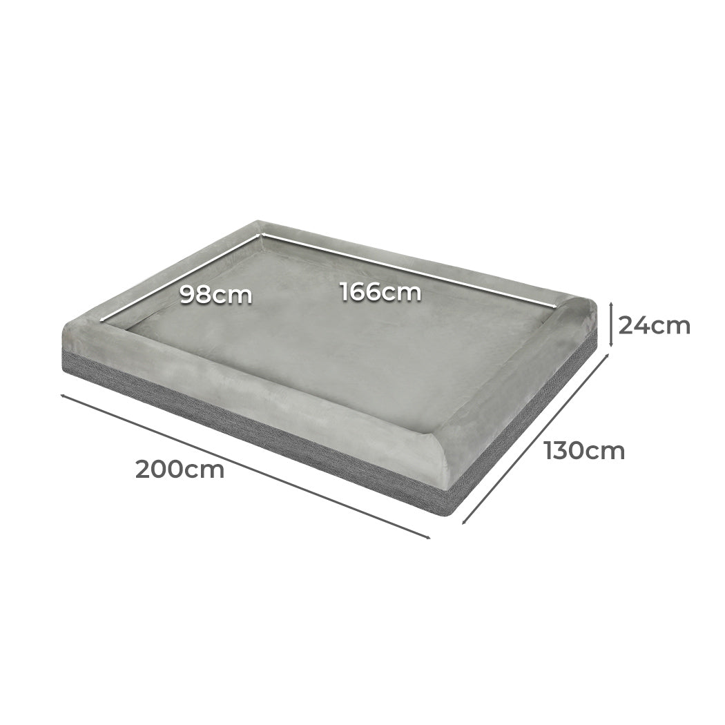 Thenapbed Human Size 2M Pet Bed For Dogs Fluffy Soft Comfortable Sleep Surface
Human Cats Cozy Large
