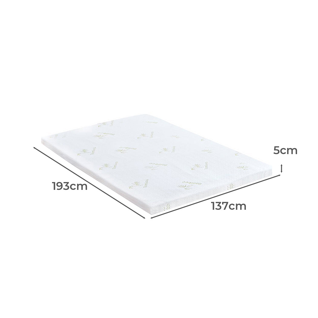 Dreamz 5Cm Thickness Cool Gel Memory Double