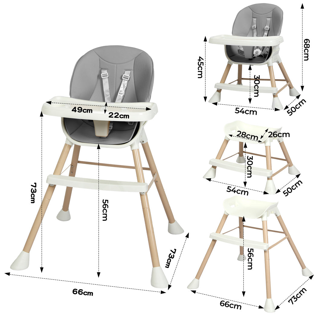 Bopeep 6 In 1 Little One High Chair