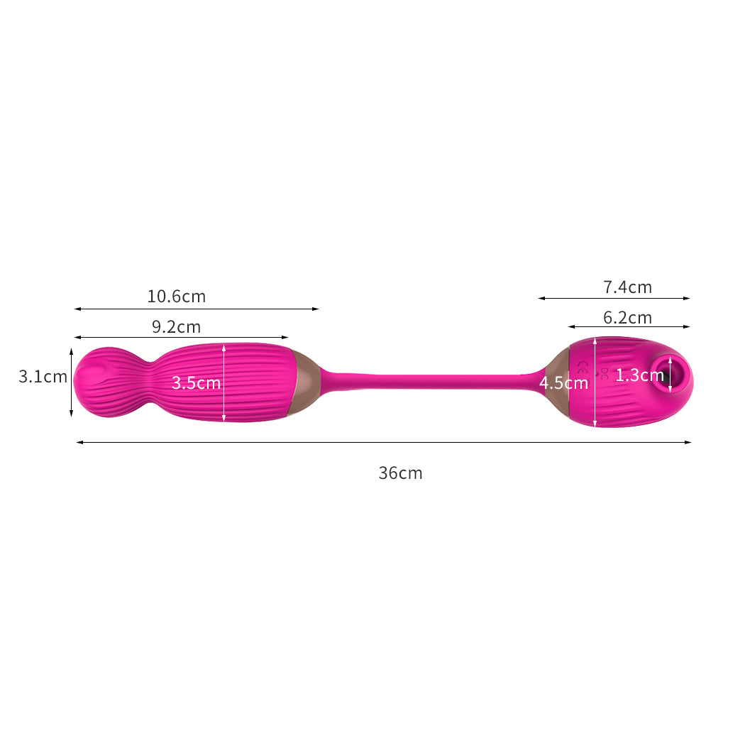 Urway Vibrator Masturbator Sucking Rotation Pink
