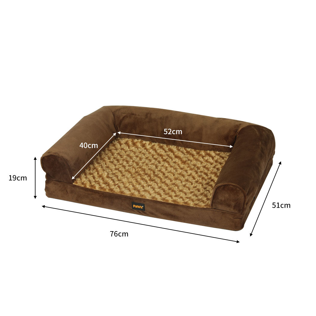 Pawz Pet Bed Sofa Dog Beds Bedding Soft M