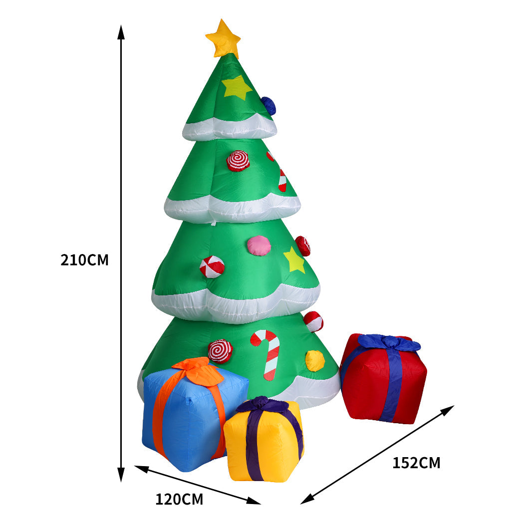 Santaco Inflatable Christmas Outdoor