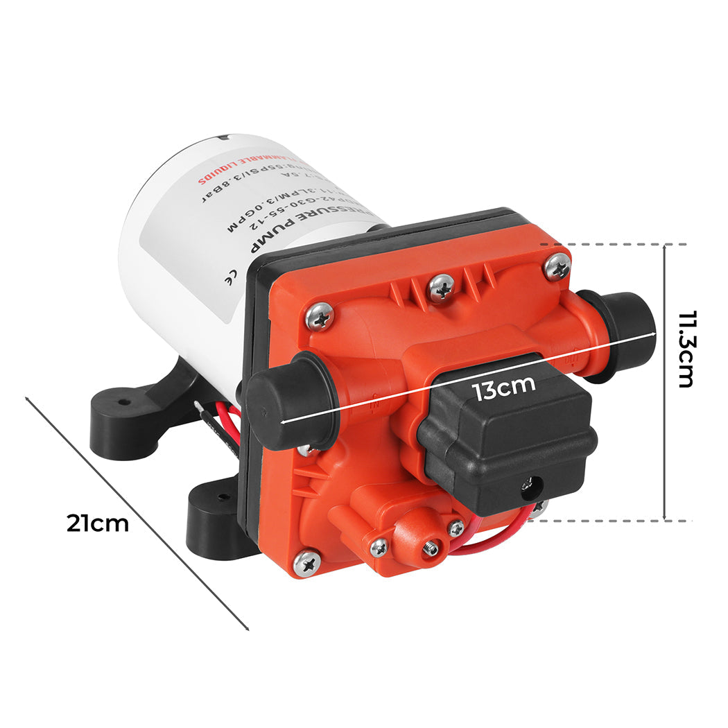 12V Water Pump High Pressure Fast Self Priming