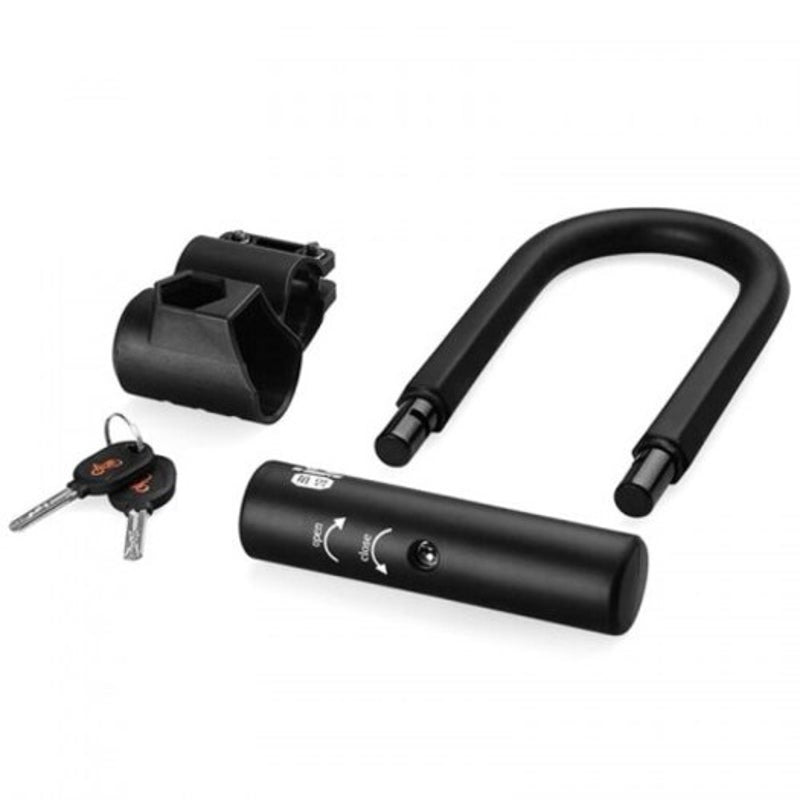 Bicycle Anti Theft U Lock Black