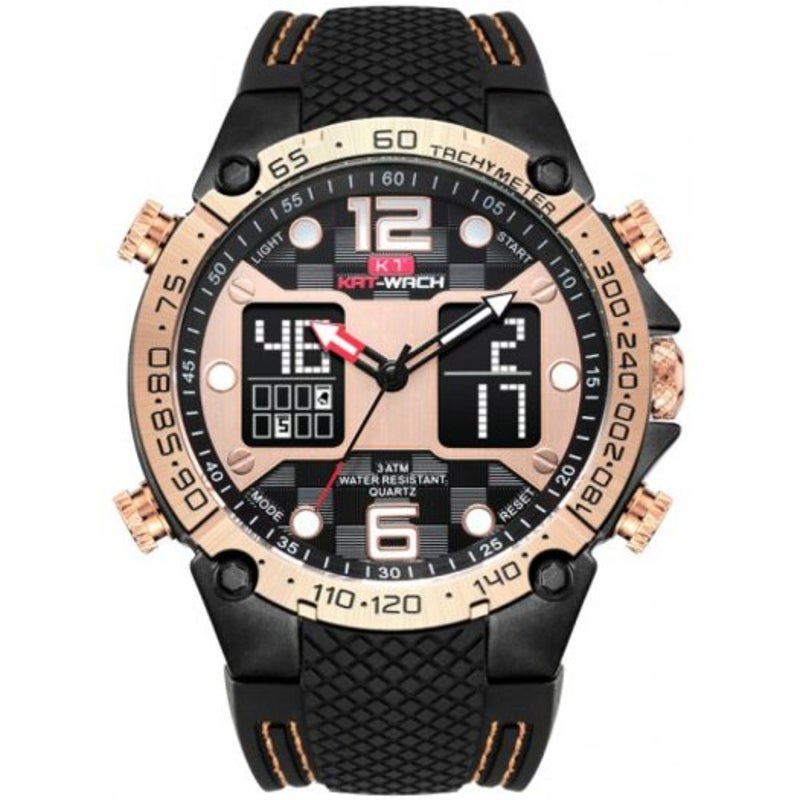 717N Luminous Waterproof Watch Sky Blue