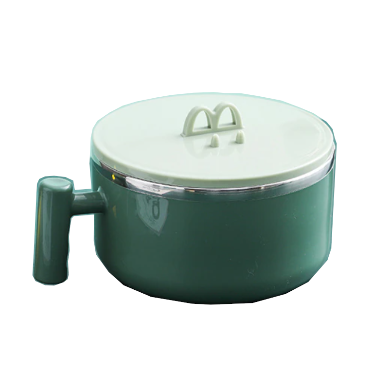 304 Stainless Steel Thermal Lunch Box Japanese Style Creative Noodle Bowl