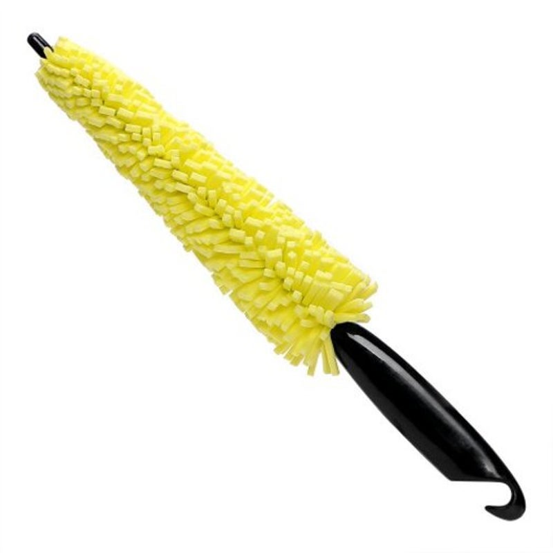 Multi Function Auto Car Wheel Cleaning Brush Yellow