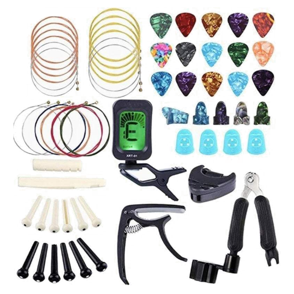 Music Tools 65Pcs Or 60Pcs Big Guitar Accessories Set Beginner