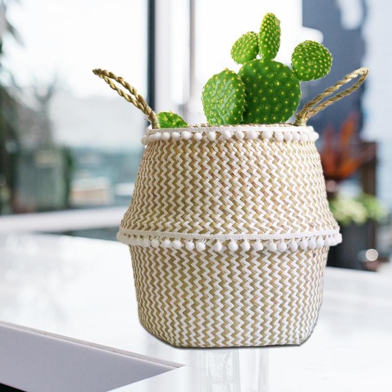 Nordic Woven Basket Boho Decor Storage Solutions