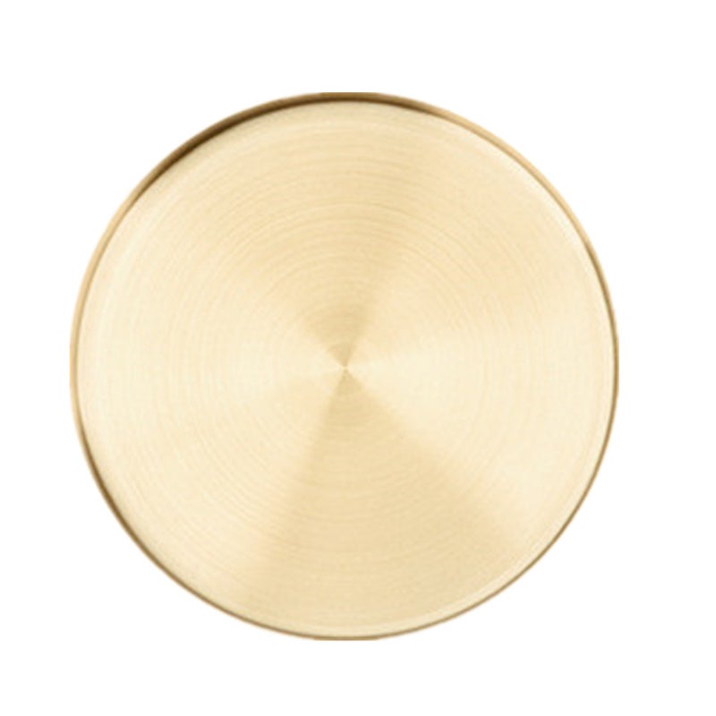 Stainless Steel Storage Gold Plate Dish Candy Trinket Jewelry Fruit Serving Tray
