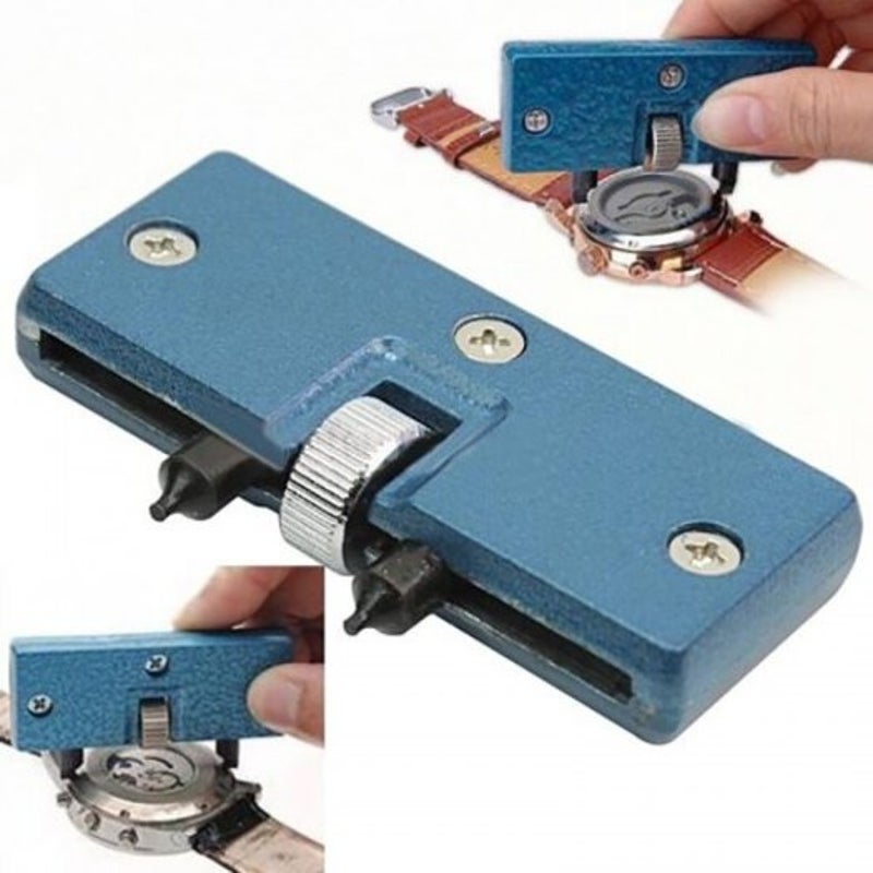 Watch Back Case Opener Remover Screw Wrench Repairing Tool Day Sky Blue