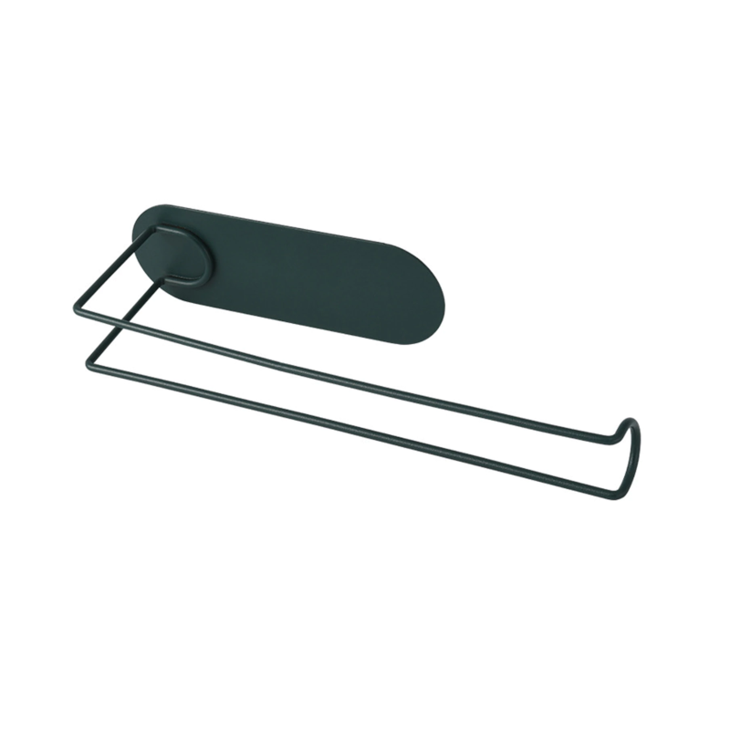 Nordic Iron Paper Towel Holder Wall Mounted Storage Rack Shelf Kitchen Tool