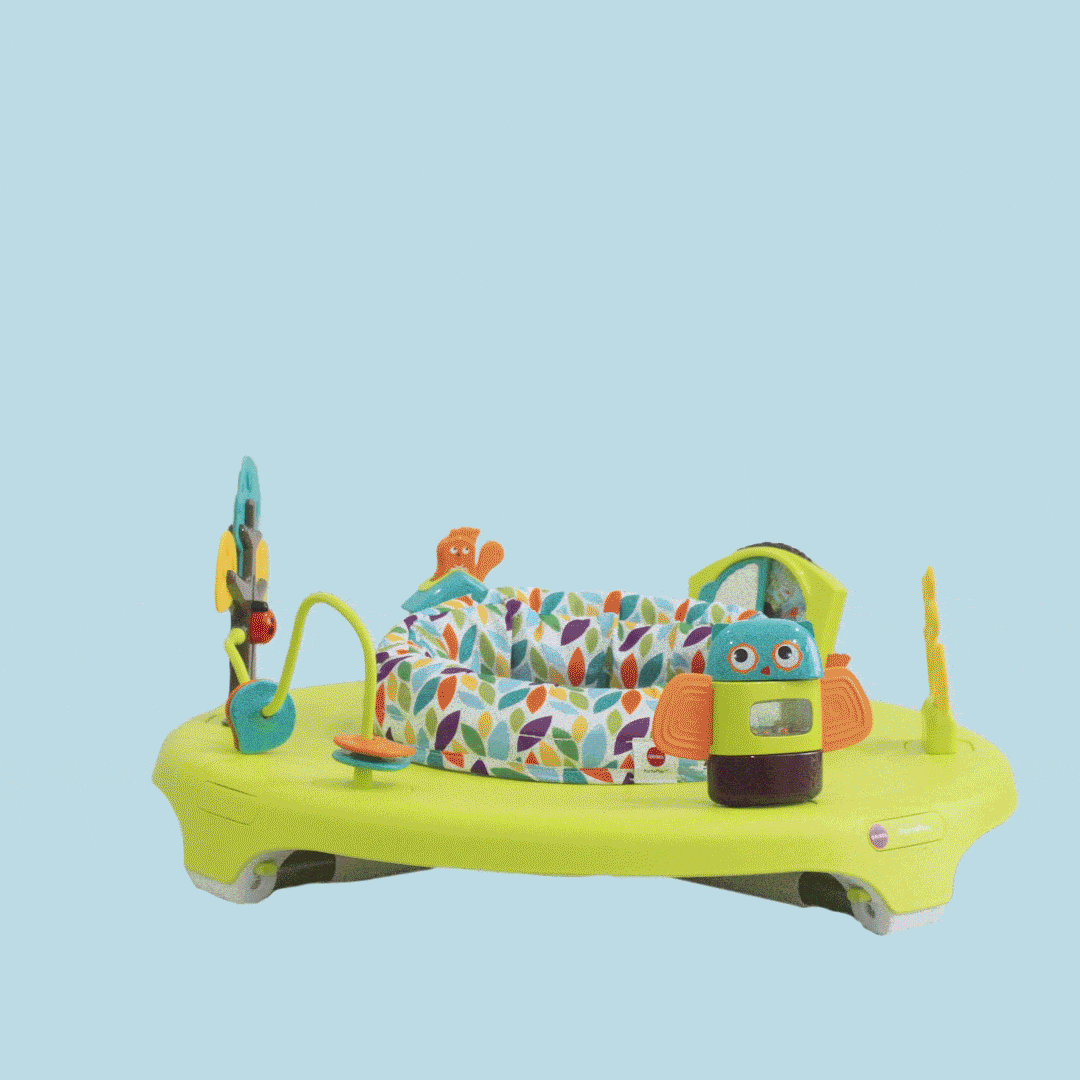 Oribel Portaplay Forest Friends Activity Center Stools