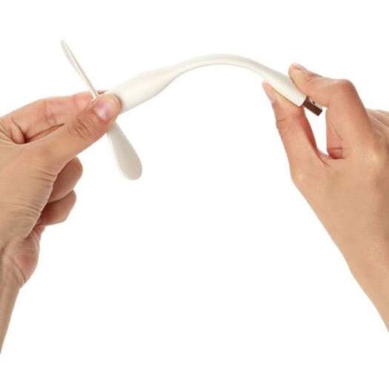 Xiaomi Original Tiny Flexible Detachable Usb Fan Low Power Consumption Silence White