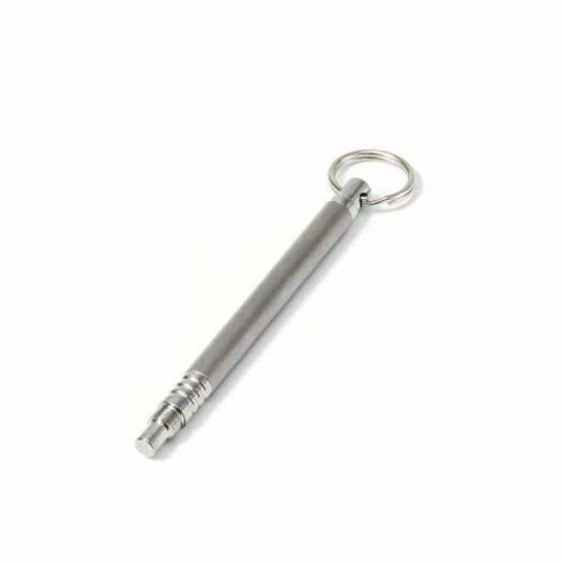 Outdoor Titanium Alloy Toothpicks Reusable Silver