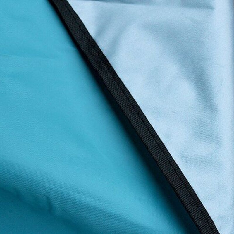Outdoor Triangular Sunshade Sail Blue
