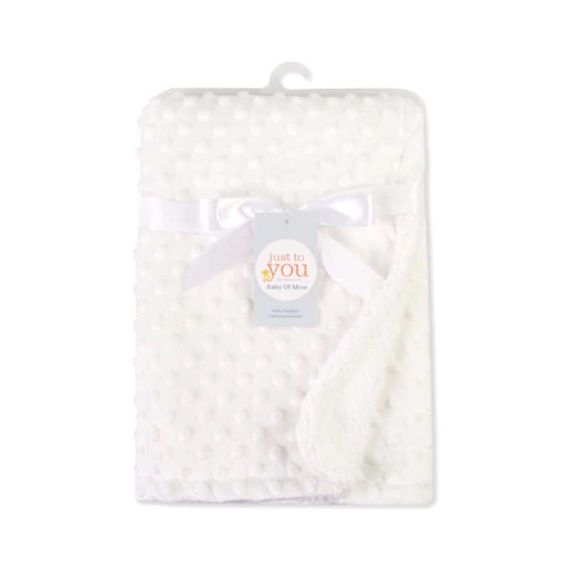 Polka Dot Soft Swaddle Little One Blanket Nursery