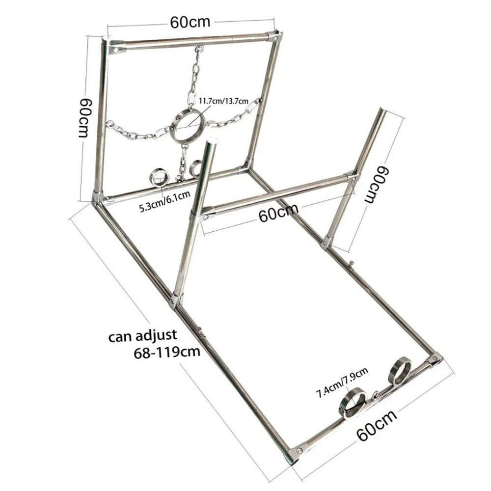 The Tempest Advanced Pack Bdsm Stainless Steel Bondage Frame Sex Furniture