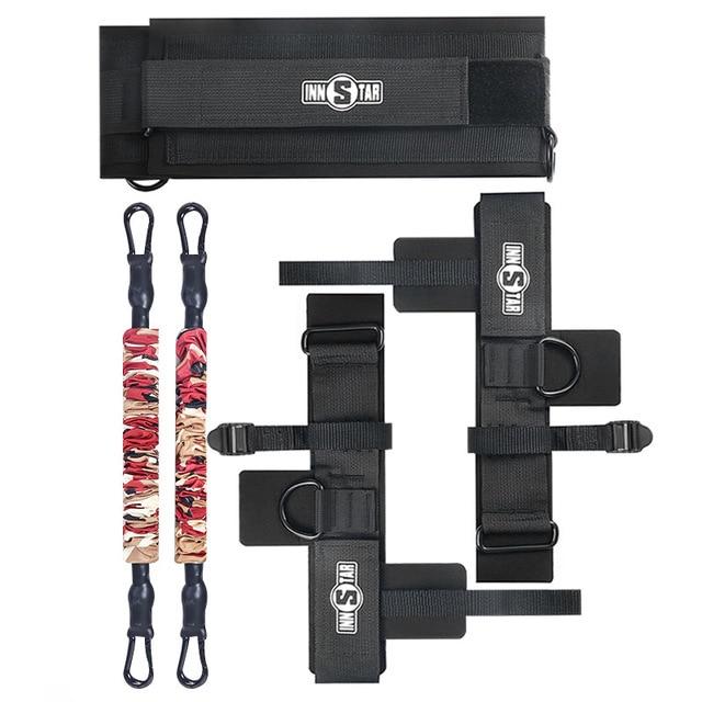 Vertical Jump Trainer Leg Strength Resistance Bands Home Gym Workout Fitness Exercise Equipment