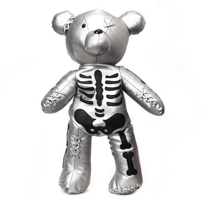 1 Sets of Hod Health & Home Punk Goth Skeleton Bear Backpack | Accessories For Women