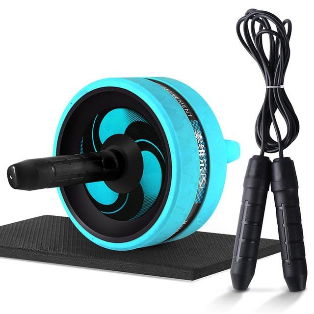 Ab Wheel Roller Skipping Rope Exercise Fitness Exquipment
