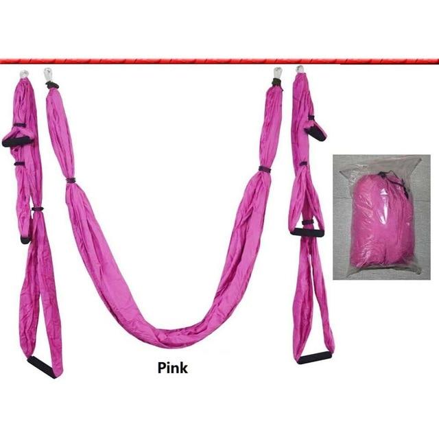 Anti Gravity Aerial Yoga Hammock Hanging Belt Swing Trapeze Gym Fitness Exercises