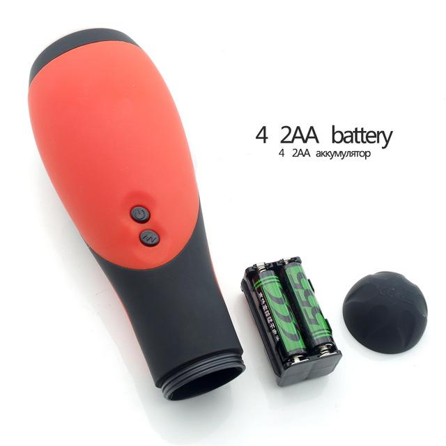 Vibrating Masturbator Trainer Realistic Oral
