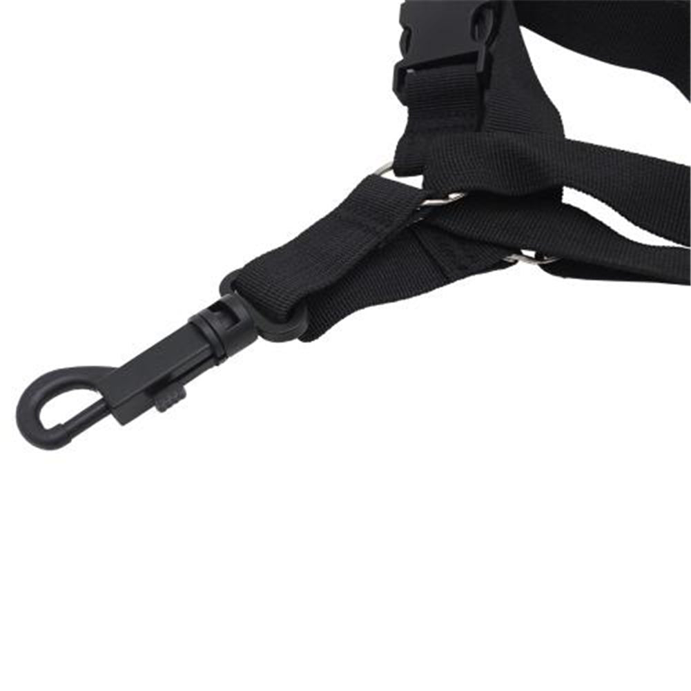 Professional Harness Shoulder Black Sax Saxophone Belt Neck Strap For Alto / Tenor Soprano Accessories
