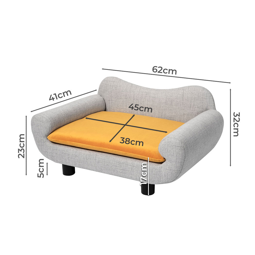 Pawz Pet Sofa Bed Dog Cat Detachable