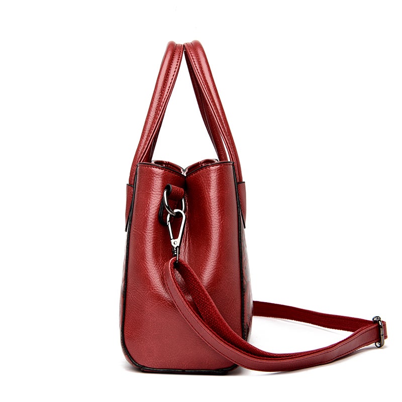 Pu Leather Flower Designer Handbags High Quality Large Floral Shoulder Crossbody Bag
