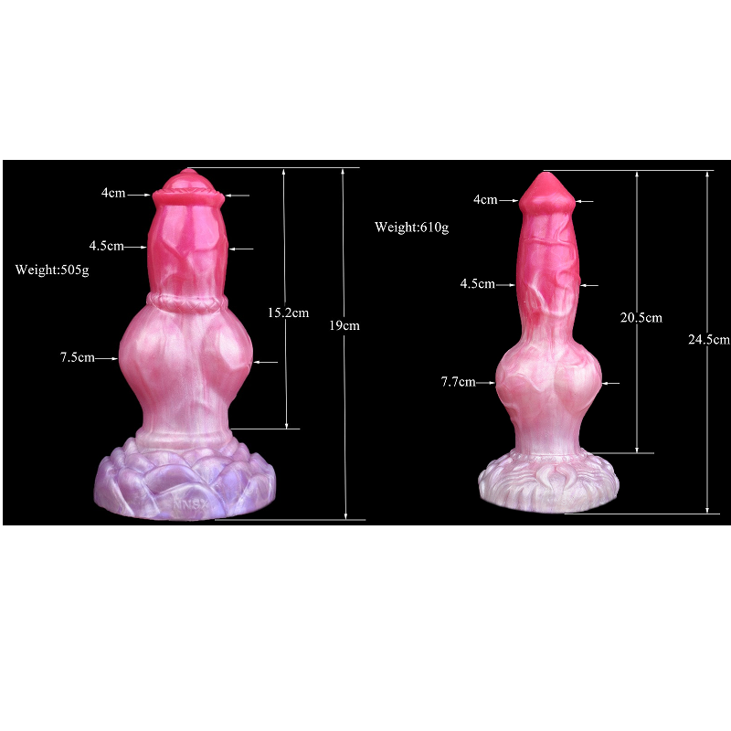Realistic Big Curved Dildo Strong Suction Anal Massage Butt Plug Huge